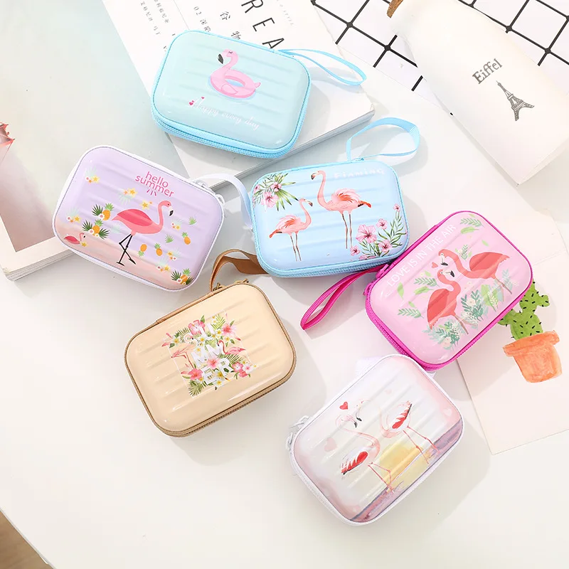 Металлическая сумка для хранения наушников Flamgoing в виде единорога|Коробки и