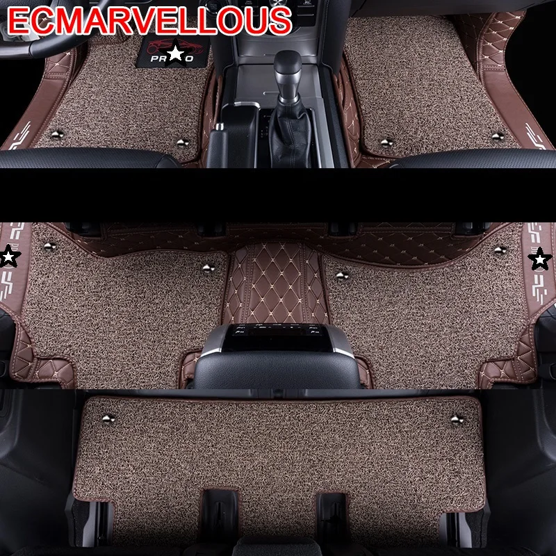 

Coche Dywaniki Samochodowe Tapete Para Carro Tappeto Voiture Carpet Alfombra Tapis Custom Fit Car Floor Mat FOR Toyota Prado