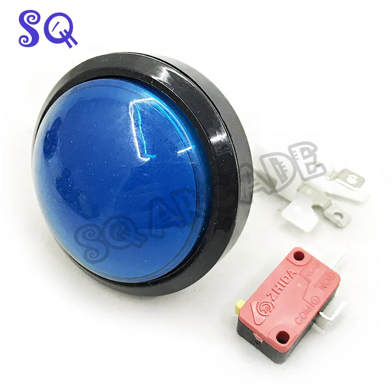

Arcade Button 60MM LED Light Lamp Big dome Round Arcade Video Game Player Push Button Switch 12V/5V leds