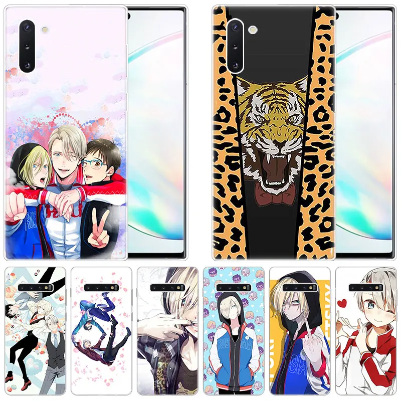 Чехол YURI on ICE силиконовый для Samsung Galaxy Note 10 Pro 9 8 5 M30S M40 S10E S10 5G S9 S8 Plus S7 S6 Edge S5|Бамперы| |