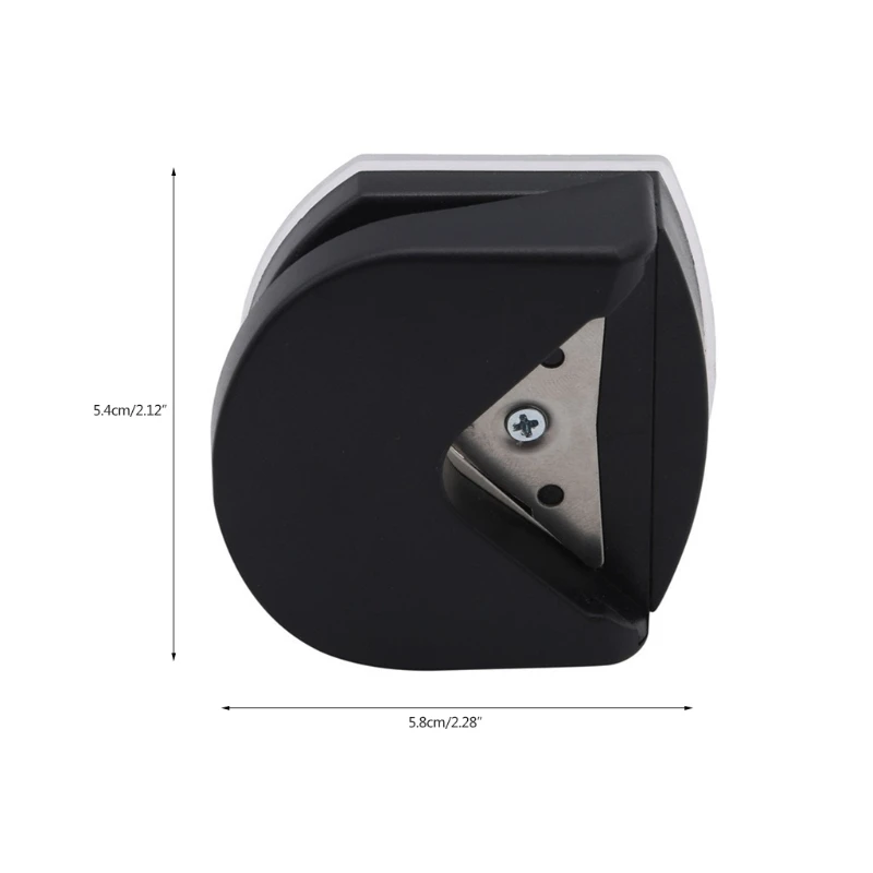 

High Quality Business Card Rounder Card Photo Corner Trimmer ABS Film Photo Rounder 4mm Office Electronic Accessories