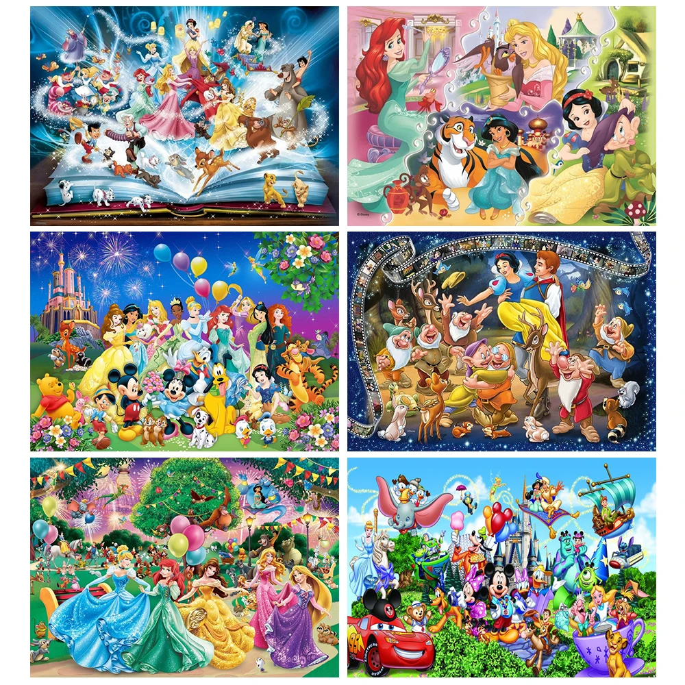 Алмазная живопись Disney 5D сказочная принцесса мозаика вышивка Стразы Набор для