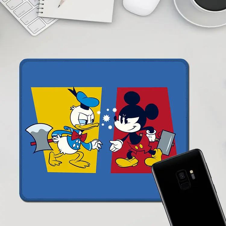 

Disney Mickey Cartoon Mouse Pad PC Computer mat gaming Mousepad Rug Anti-Slip Thickened Gamer Mat Gaming Desk Accessories