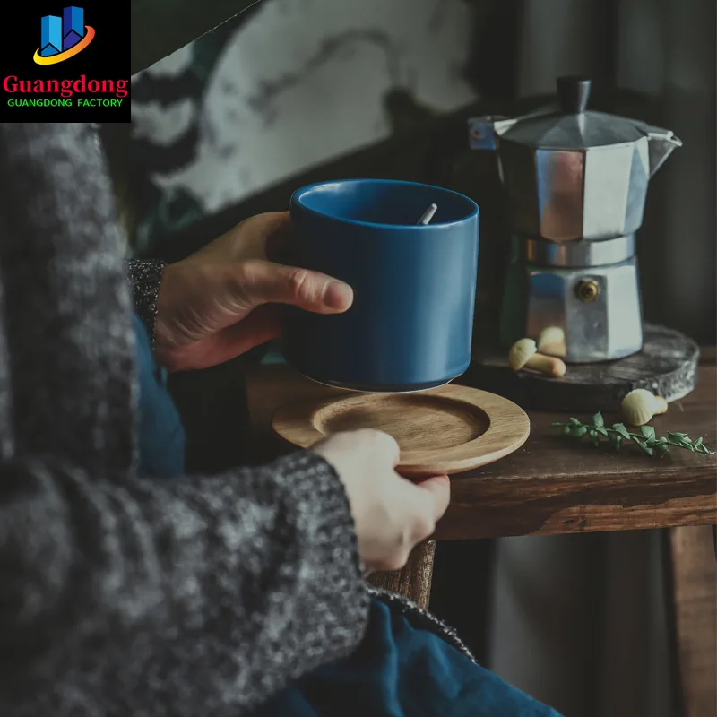 

Деревянный Прочный термостойкий круглый коврик в европейском стиле для закусок, фруктов, чая, кофейных кружек, домашние аксессуары для закусок и кружек для кофе