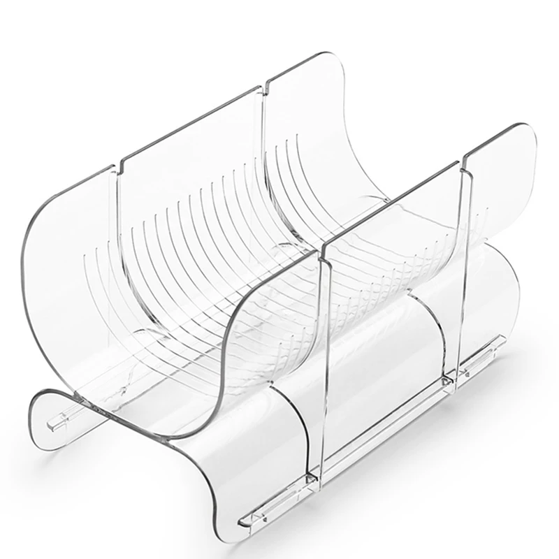 Пластиковый отдельно стоящий стеллаж для вина Штабелируемый органайзер