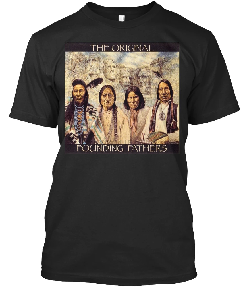 Мужская футболка оригинальный отец основатель! Футболки Для женщин