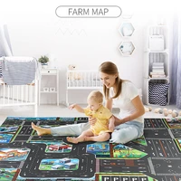 baby play mat baby room waterproof foldable mat city traffic patterns indoor mat for children kids