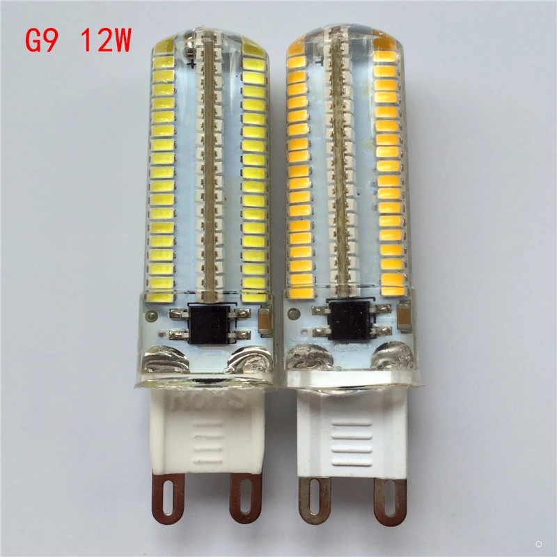 G4 G8 G9 E11 E12 E17 BA15D GY6.35 SMD3014 152led 12 Вт AC110V AC220V Светодиодная лампа люстра Хрустальная