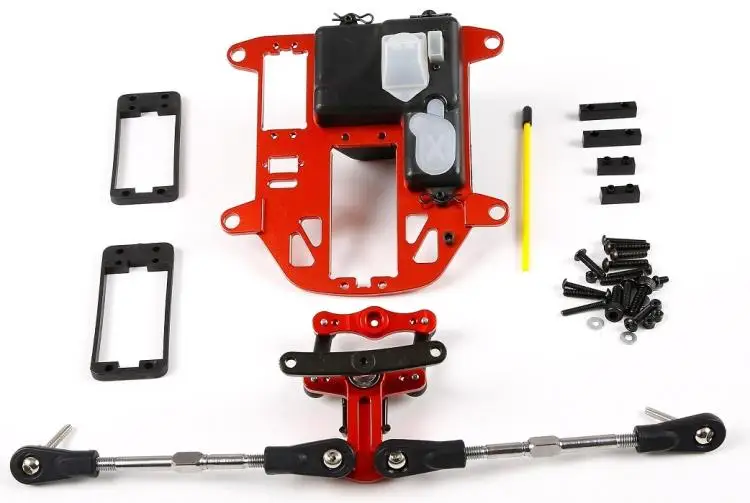 Aluminum Sym Steer Push-Pull Steering Kit For HPI Baja 5B Rovan KM 5b buggy rc car parts | Игрушки и хобби