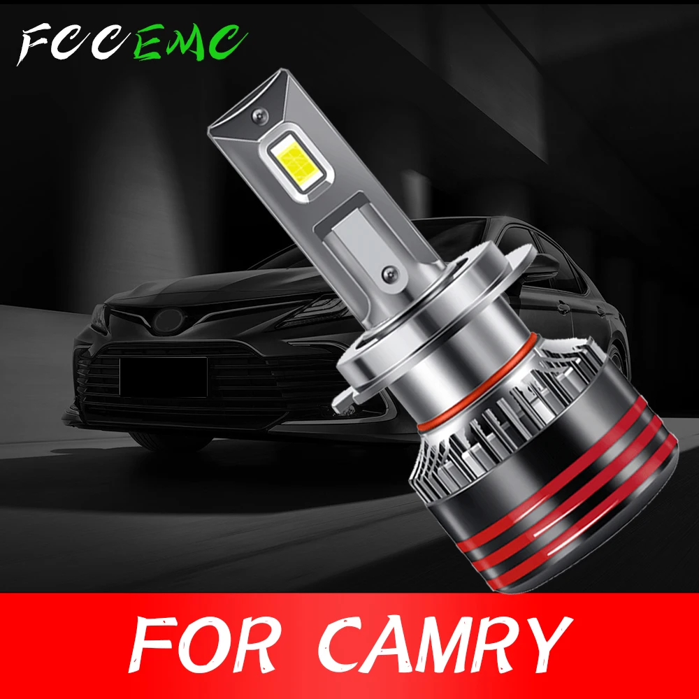 

2 шт. светодиодный светильник Светодиодные лампы 9005 D4S H11 для Toyota Camry CANBUS