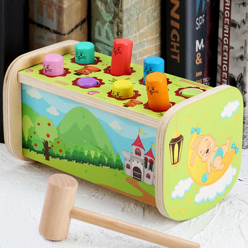 Скамейка для младенцев деревянная детская Дошкольная игрушка