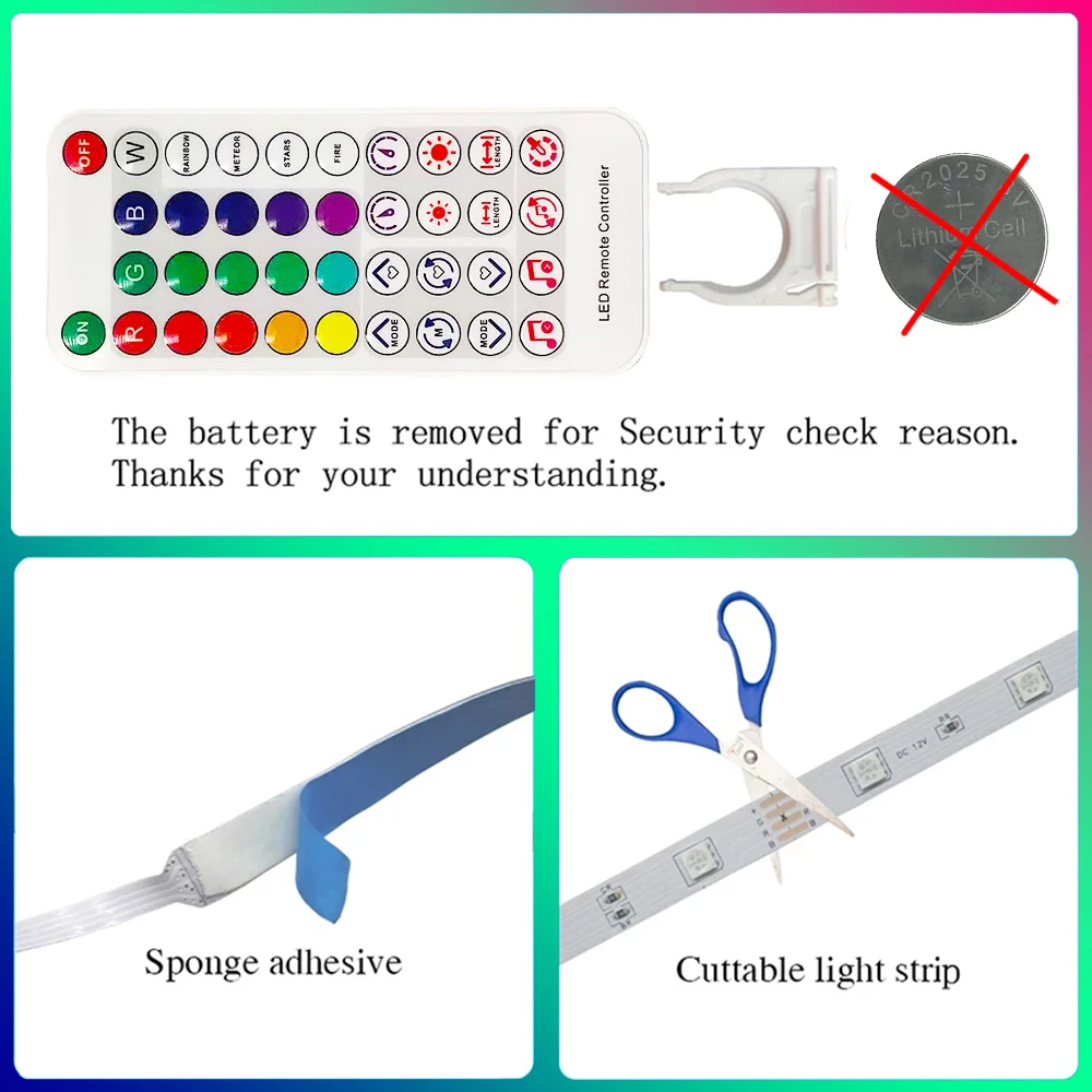 LED Strip RGBIC WS2811b Dream Lights Bluetooth Segment DIY Music WiFi Sync And App Control For Living Room Bedroom Ceiling Decor | Лампы и