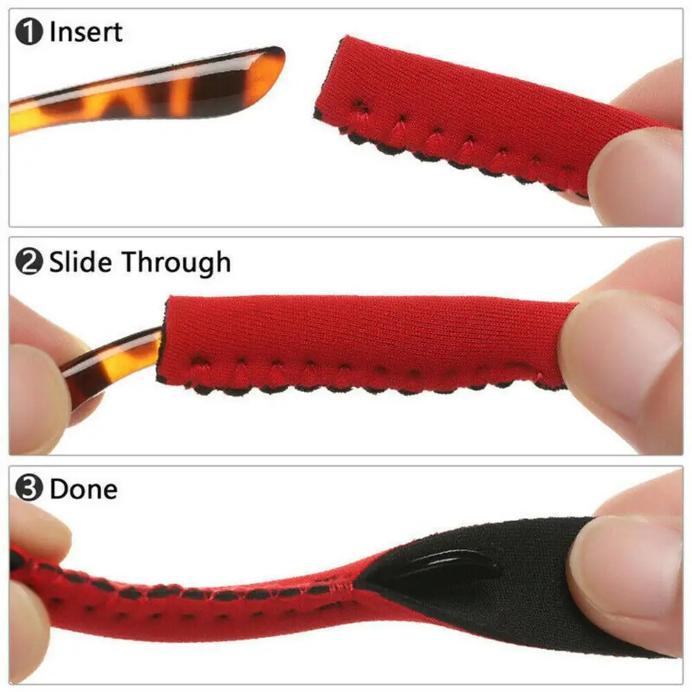 

High Quality New Outdoor Spectacle Glasses Sunglasses Stretchy Sports Band Strap Belt Cord Holder Neoprene Sunglasses Eyeglasses