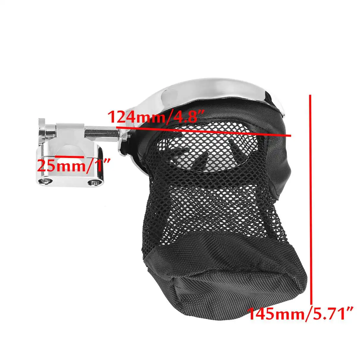 

Universal 22mm/25mm Cup Holder Motorcycle Drink Cup Holder Basket For Honda For Yamaha For Suzuki For BMW Fit 7/8"& 1" Handlebar