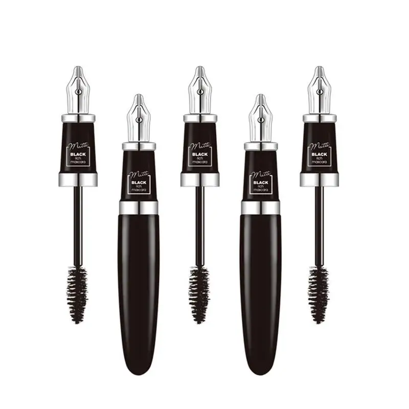 

3D Silk Fiber Mascara Natural Thick Curling Elastic Quick-drying Lasting Waterproof 3D Mascara Makeup Cosmetics