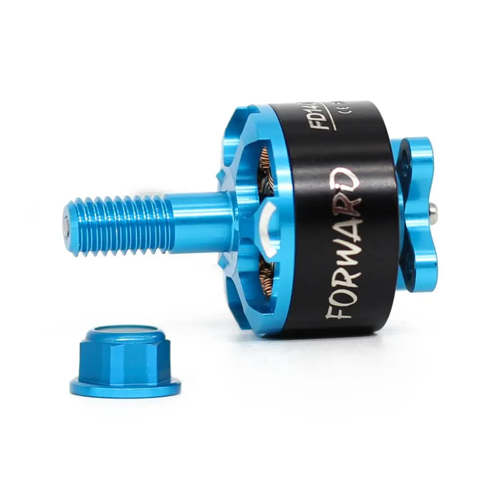 Новое поступление 4 шт. HGLRC передний бесщеточный двигатель 1408 кв 5-6S кВ 3-4S для