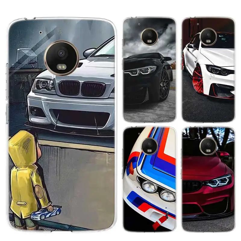 

Cool Car Housing Case For Motorola G7 G9 G8 Power Soft TPU Cover Moto G6 Play G5S G5 E5 E6 Plus Coque Shell