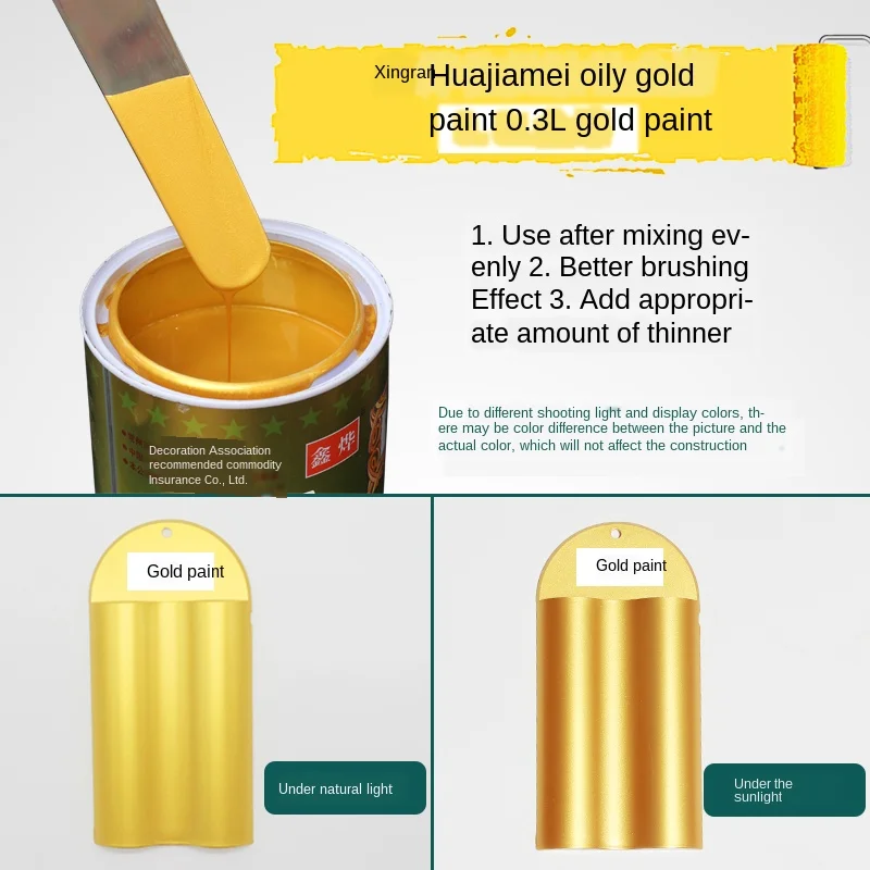 Масляная краска для рукоделия 0 3л красной меди матовая поделок розовое золото