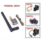 TS5828L 5,8 ГГц 40CH 600 мВт FPV AV беспроводной передатчик + 700TVL  1000TVL  1200TVL FPV камера для FPV Mini Racing Quadcopter