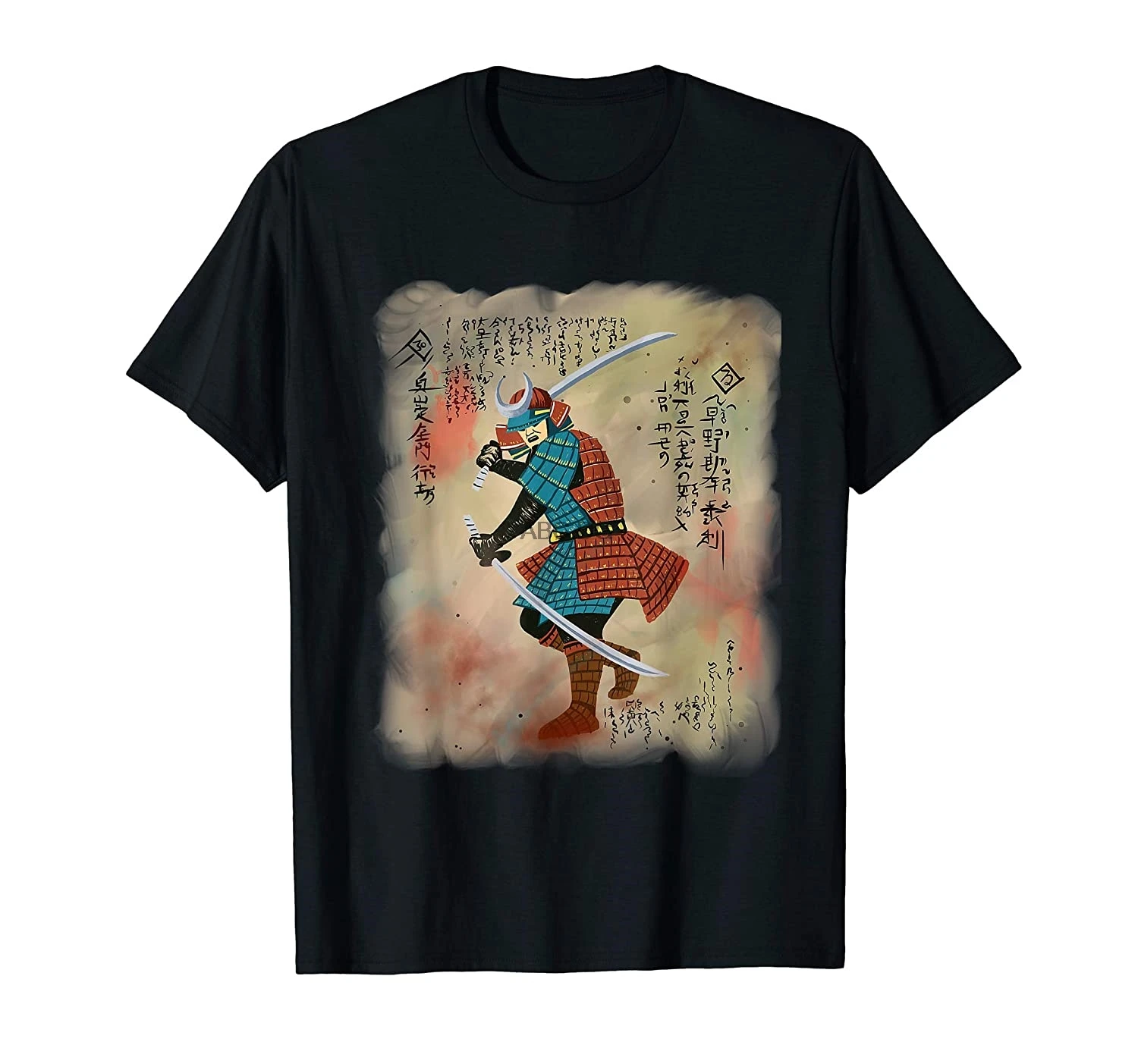 

Vintage Samurai Guerrero y dragn japons Bushido playera de Samurai