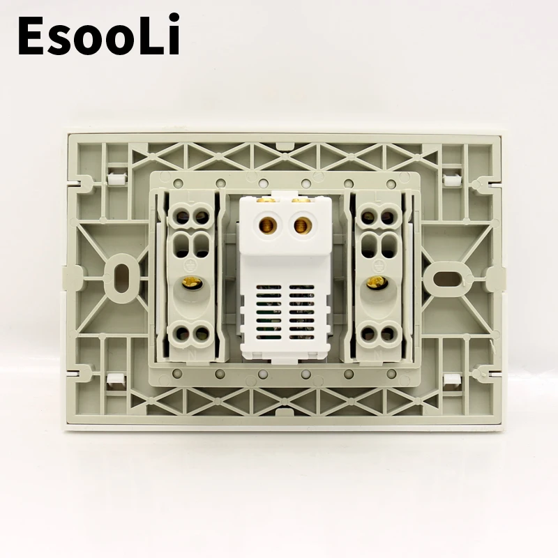 Настенная розетка EsooLi 16 А Usb 118 Х80 мм | Обустройство дома