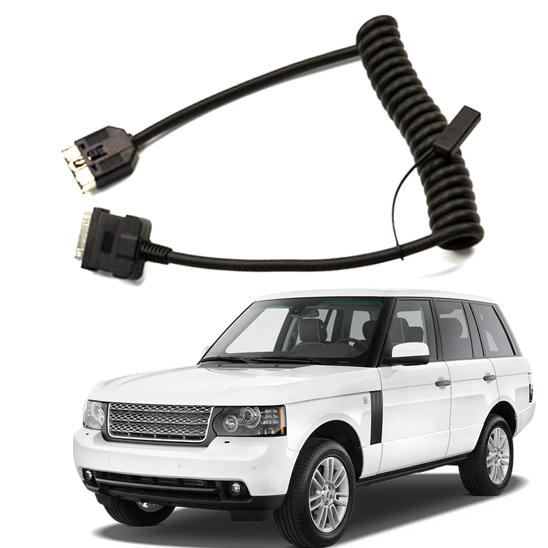 For Range Rover for iPhone 4s Media interface Adapter Aux cable