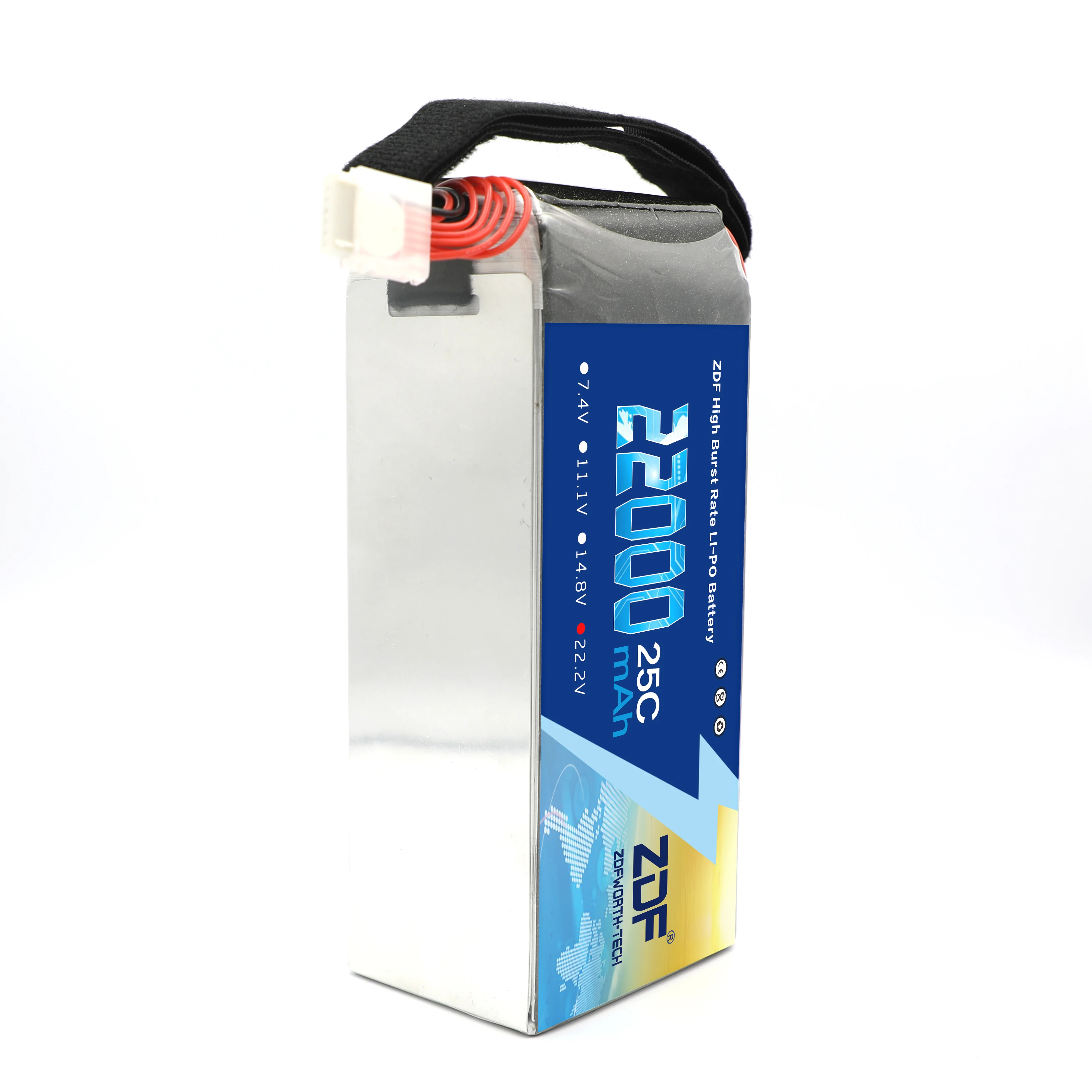 ZD 50 шт./лот 22000 мАч 25C Lipo батареи 6S 22 2 в RC аккумулятор для S800 S900 S1000 БПЛА Квадрокоптер