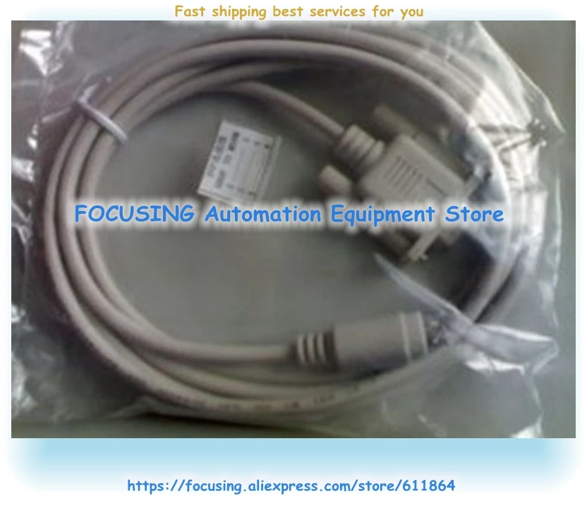 Новый кабель программирования PLC Dvp XVP кабель OP320-A Кабель связи DB9F MD8M