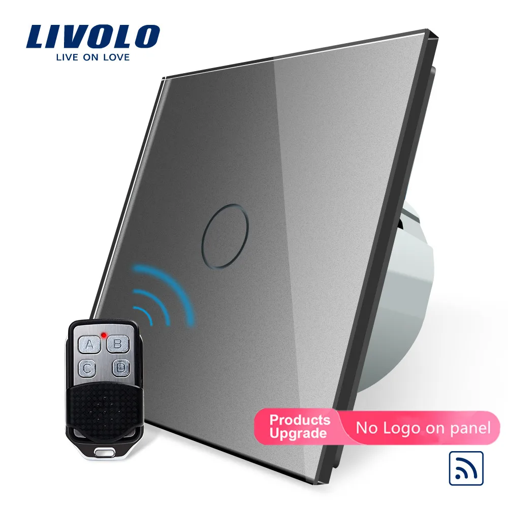 Livolo/Стандартный дистанционный переключатель 220 ~ 250 В настенный светильник