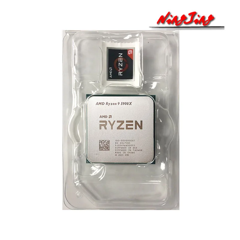 Процессор AMD Ryzen 9 5900X 3 7 ГГц 12 ядер Кэш память L3 64 Мб 100 000000061 без