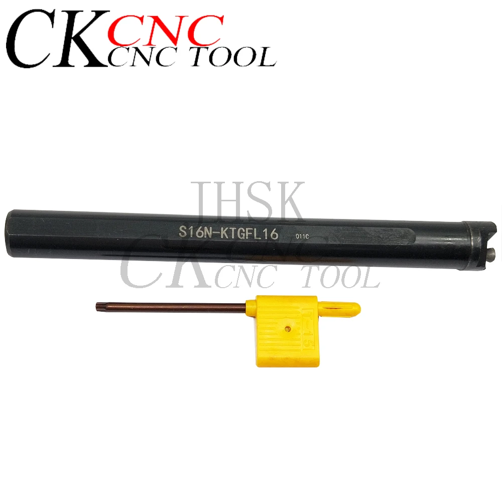 1pc S16N-KTGFL16 S16N KTGFL16 Grooving turning tools holder cutter lathe shank Cutting arbor CNC Slotting Tool Holder for TGF32L - купить по