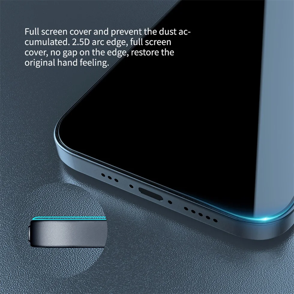 for iphone 13 12 pro max tempered glass for iphone13 nillkin guardian full coverage privacy screen protector for iphone 13 mini free global shipping