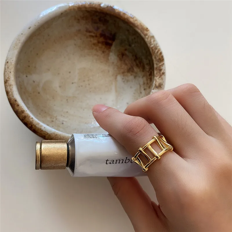 RUIYI 925 стерлингового серебра Французский Стиль женские модные открытые кольца