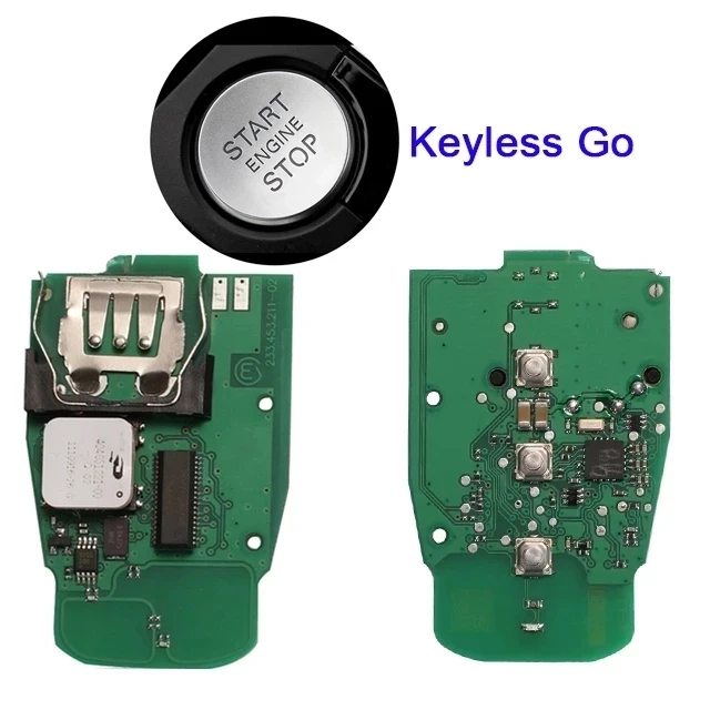 KEYECU без ключа-go умная фотография для Audi A4 A5 A6L A7 A8 Q5 315/433/868 МГц PCF7945AC 8T0 959 754 F 4G0 J |