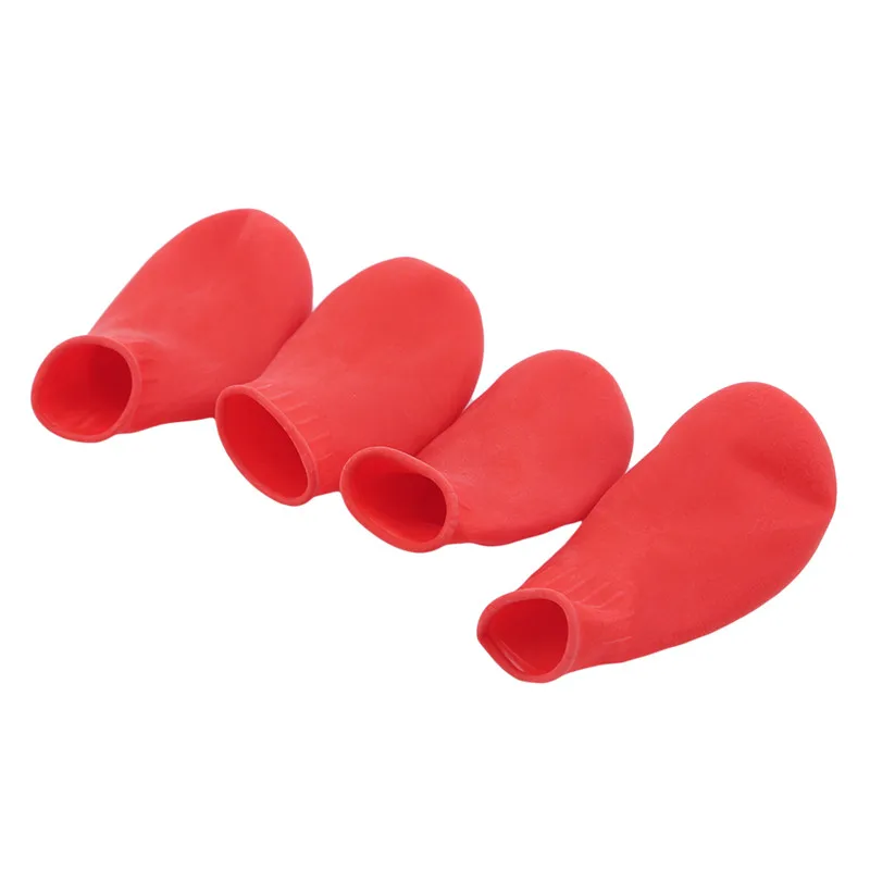 1 комплект водонепроницаемые ботинки для собак синие/красные/оранжевые