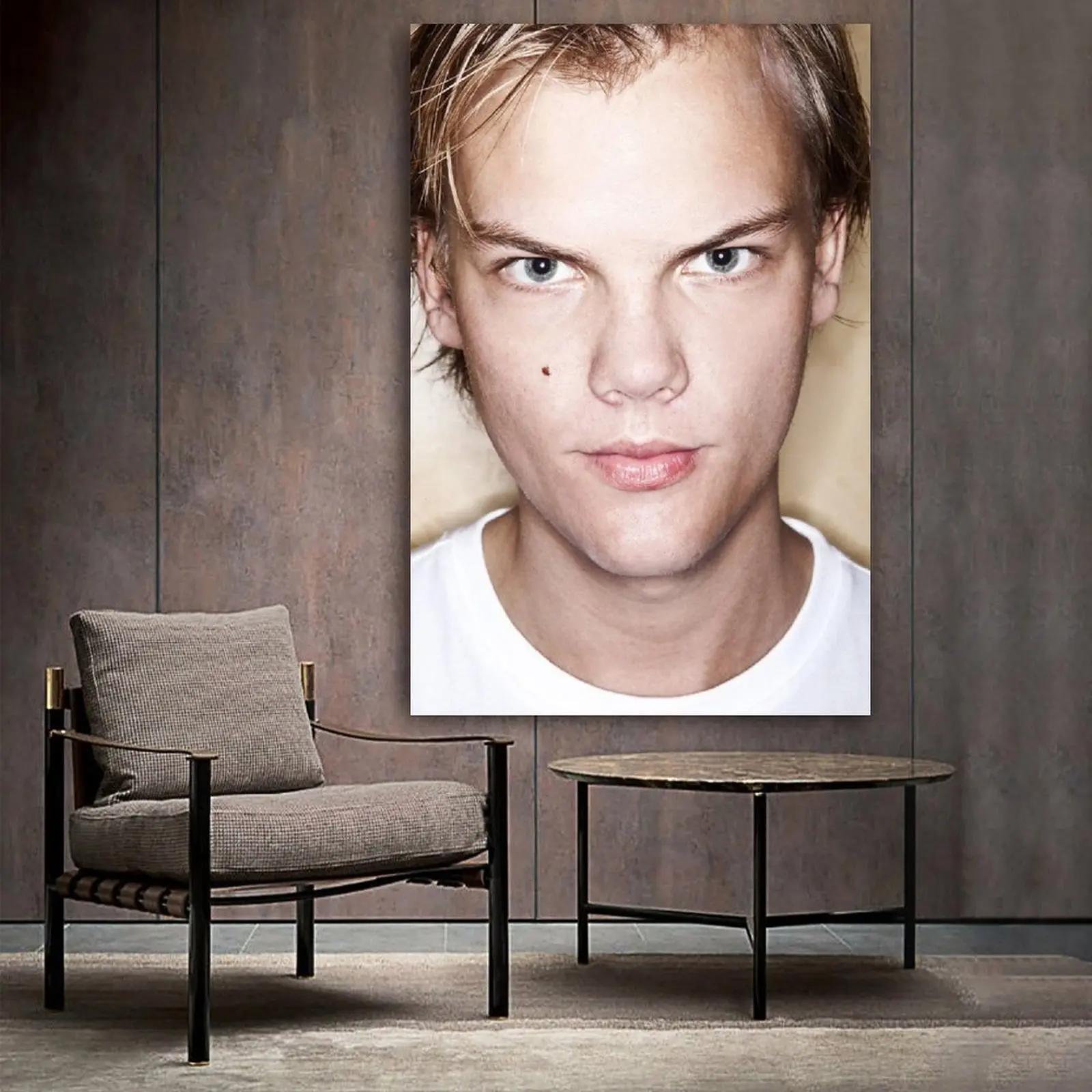 

Avicii Electronic Music Trance Dj Close Up Poster Canvas Art Poster Wall Art Picture Print Modern Family bedroom Decor Posters