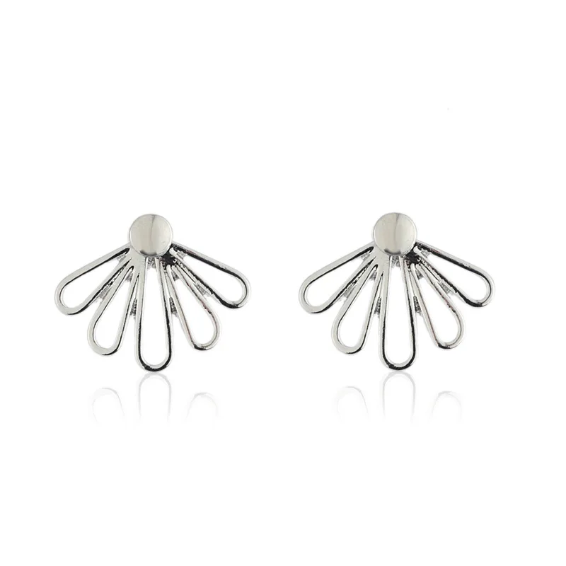 

2020 new European and American fashion women's Aesthetic earrings glossy finish earrings for women simple stud earrings