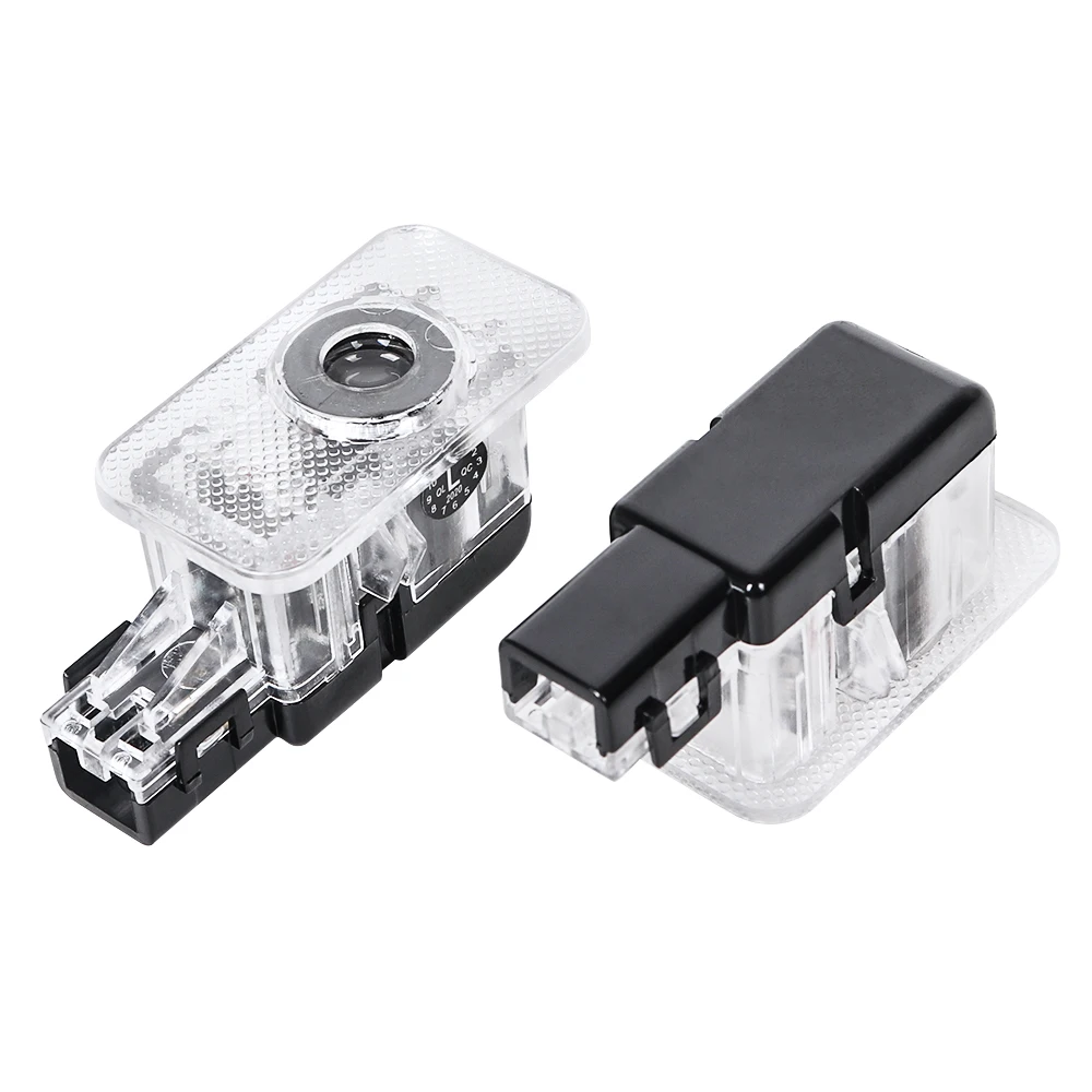 2/4 шт. светодиодный Логотип Призрак Тень проектор пассажирская дверь лазер