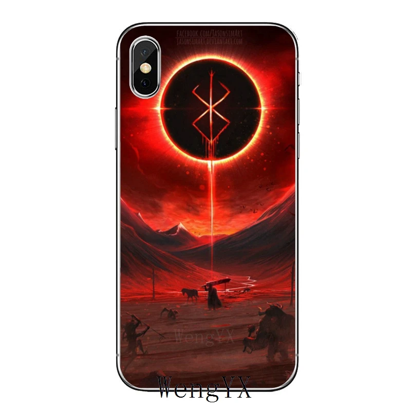 Стильный чехол Berserk для Huawei Honor 10 9 Lite 8C 8X 7C 7X 7A 6C pro Play 6X 6A 5A 5C 5X V10 | Мобильные телефоны