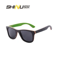 men wood sunglasses polarized uv400 skateboard wooden glasses big square summer goggle oculos de sol masculino 68004