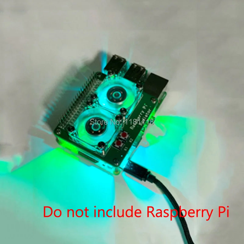 Raspberry Pi Dual Fan Heat hat для 4B/3B +/3B/3A + | Компьютеры и офис