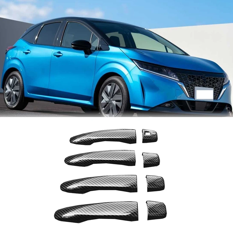 Для Nissan NOTE 2020 2021 крышка дверной ручки внешняя искусственная автомобильные