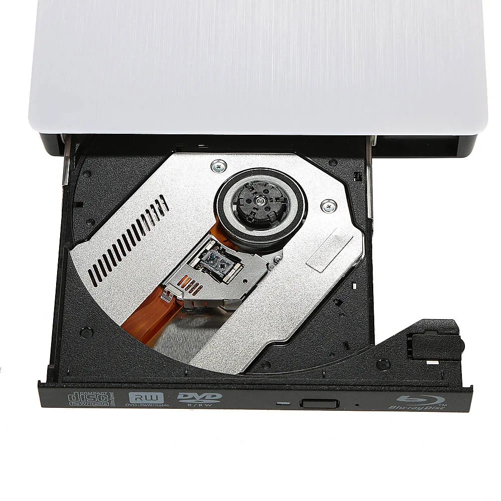 Ультратонкий внешний накопитель USB 3 0 Burner Writer BD ROM 3D Blu Ray плеер для Linux Windows Mac