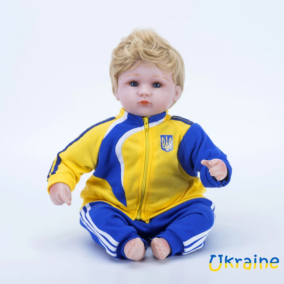 EUFA евро 2020 EFC 18 дюймов футбольная кукла bebe reborn младенцы малыш ребенок кремния boneca