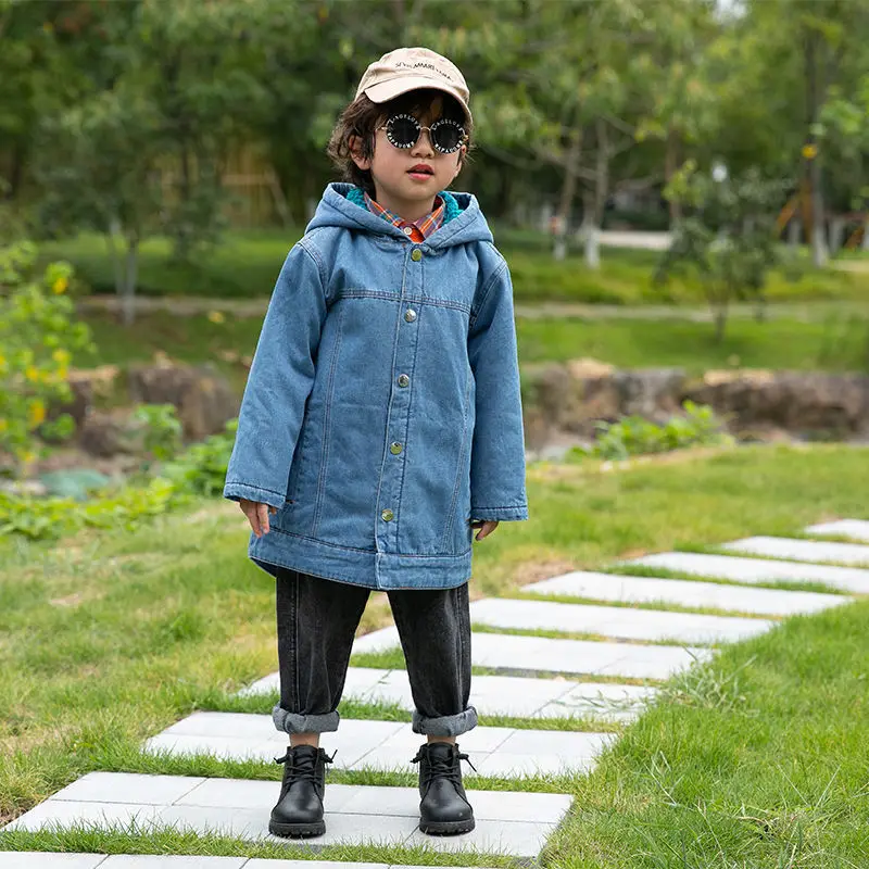 Детское пальто зимнее утепленное ветрозащитное теплое Детская верхняя одежда