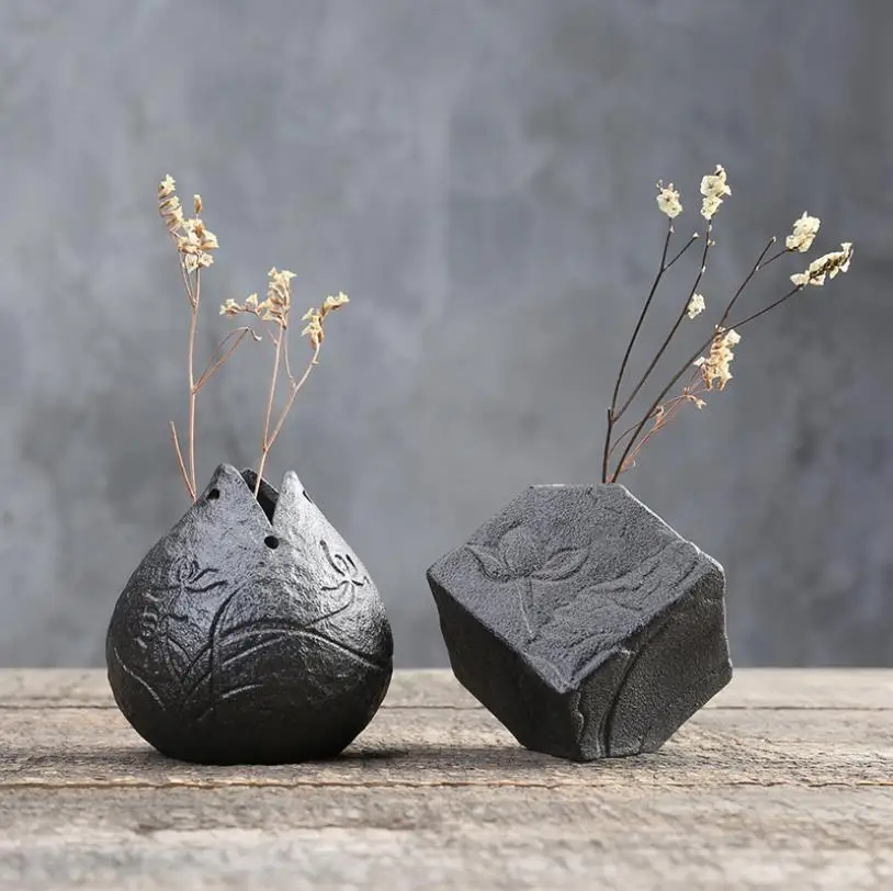 

Chinese Flower Arrangement Vase Creative Living Room Home Decoration Dry Flower Ornaments
