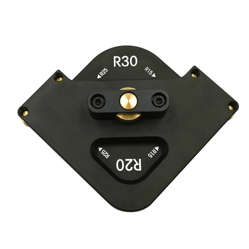 Угловая фаска для фрезерного станка из алюминиевого сплава с радиусом шаблон