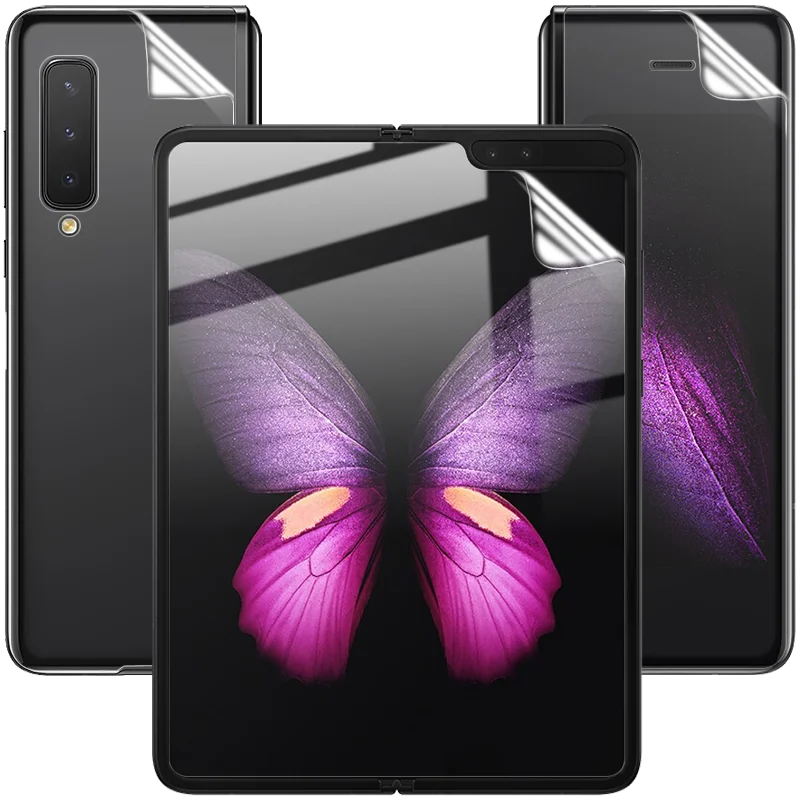 IMAK Hydrogel 3 III пленка для samsung Galaxy Fold Phone screen+ внутренний экран+ задняя защитная пленка мягкая защитная пленка