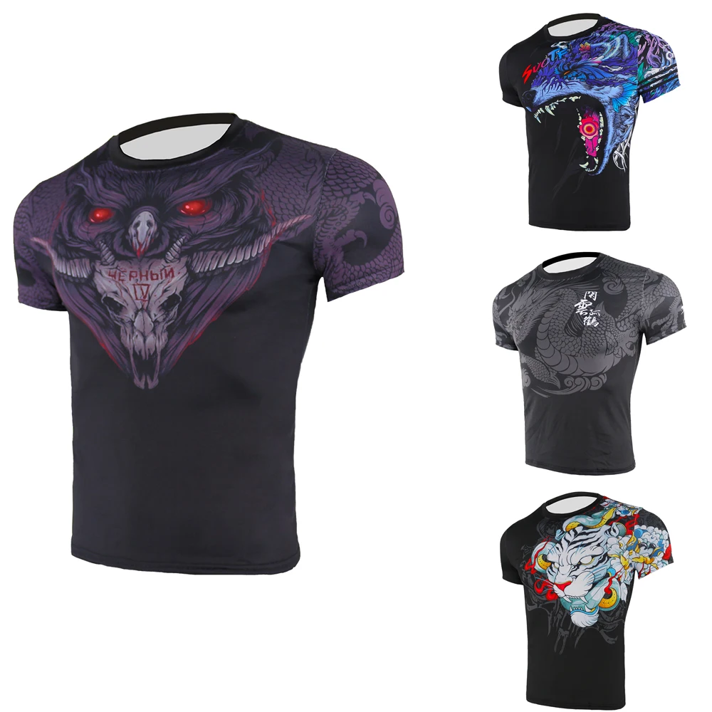 

Summer Men Breathable Sport Active Running T-shirt Short Sleeve Gym Fitness Shirt Men's Sports Shirts Jogging Training Clothing