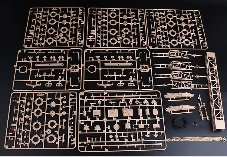 Amusing Hobby 35A030 1/35 Sd. Kfz.184 Ferdinand(Полный Интерьер) и 16t Strabokran-Scale модельный комплект